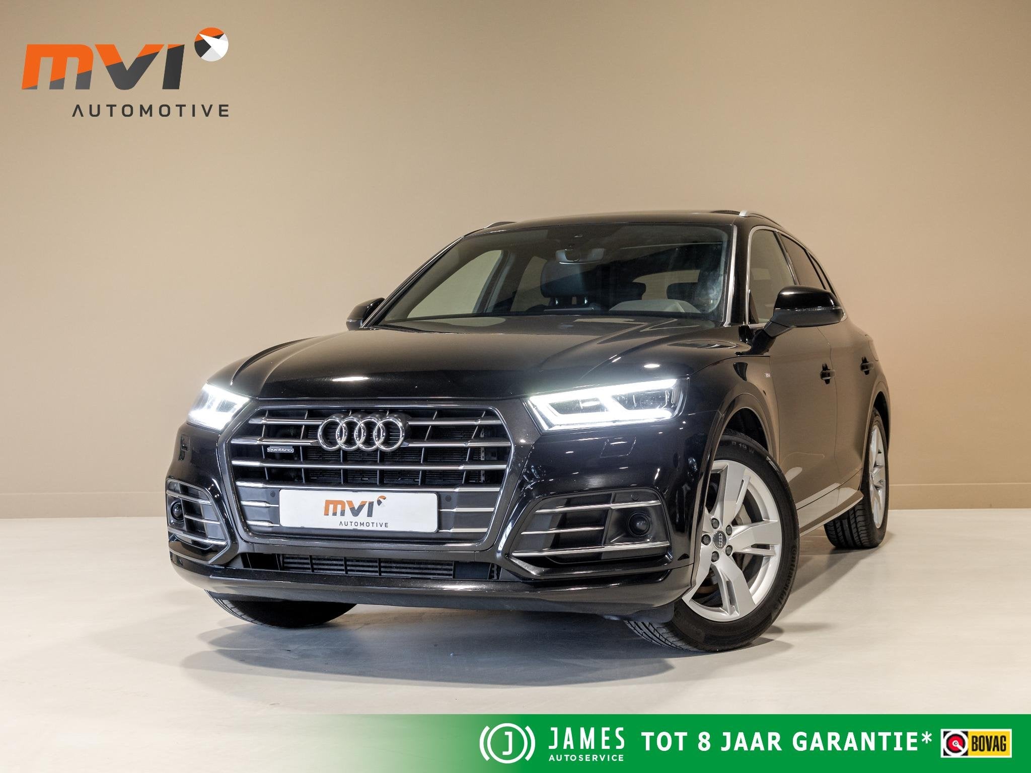 Audi Q5 55 TFSI e S-Line edition / 367pk / Panorama dak / Tr, Automaat, 4 cilinders, Zwart, Bedrijf