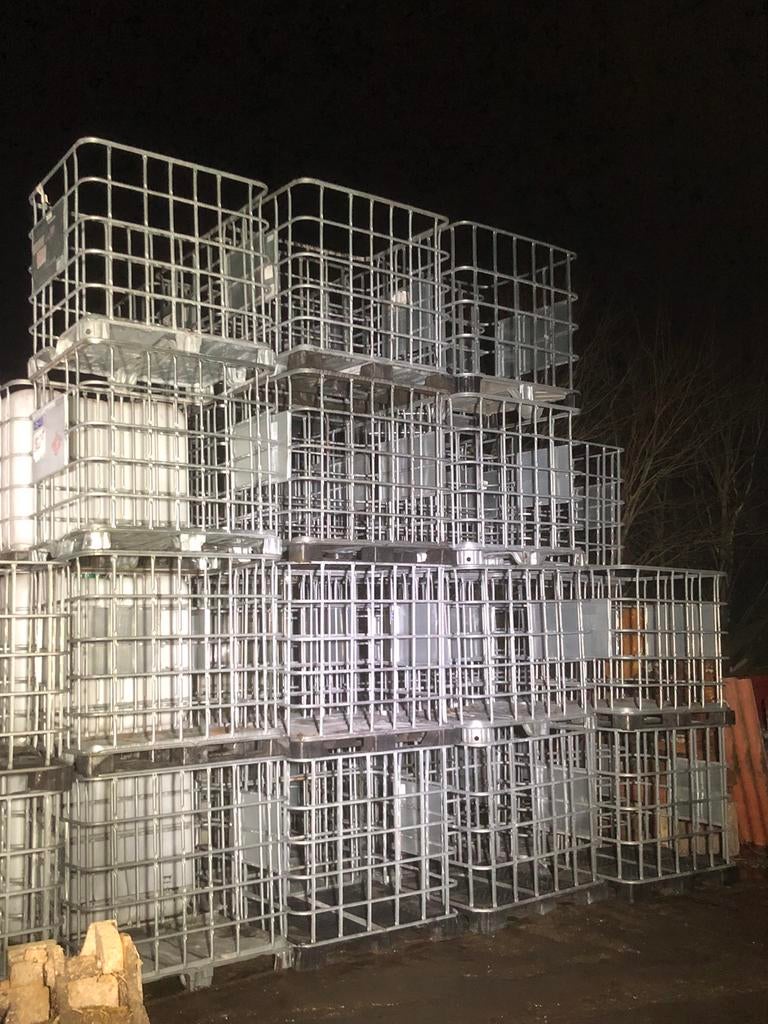 Ibc kratten, 100 cm of meer, 60 cm of meer, Ophalen of Verzenden, Zo goed als nieuw