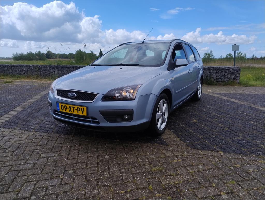 Ford Focus 1.8 92KW Wagon 2007 Blauw, Auto's, Ford, 125 pk, 4 cilinders, Blauw, Handgeschakeld