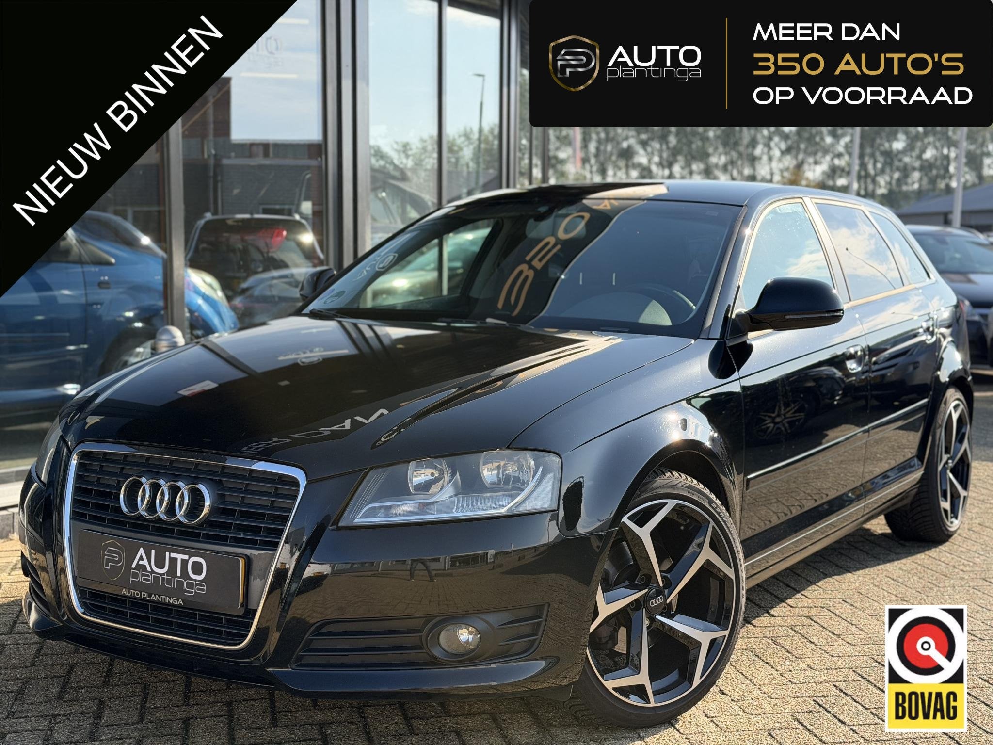 Audi A3 Sportback 1.4 TFSI Attraction 125PK | Volledige Onde, Voorwielaandrijving, Gebruikt, 4 cilinders, Zwart