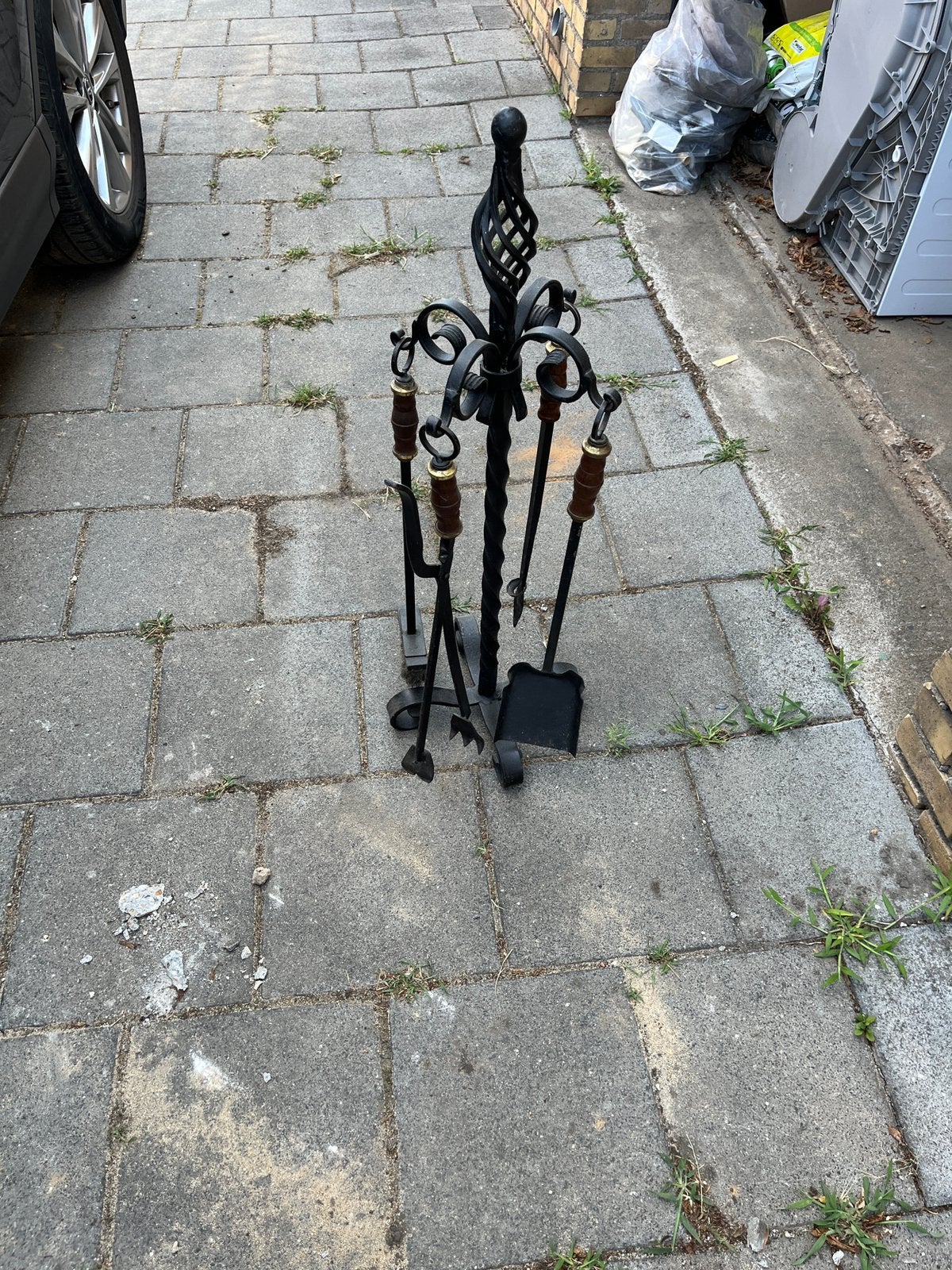 Haardstel, Huis en Inrichting, Haarden, Ophalen, Zo goed als nieuw, Vrijstaande haard, Elektrische haard