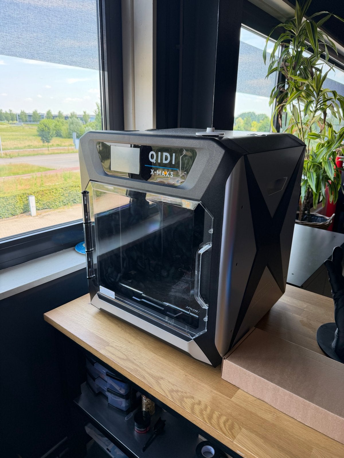 QIDI X-MAX3 3D-printer - Zo goed als nieuw, Computers en Software, 3D Printers, Ingebouwde Wi-Fi, Ophalen of Verzenden, Zo goed als nieuw