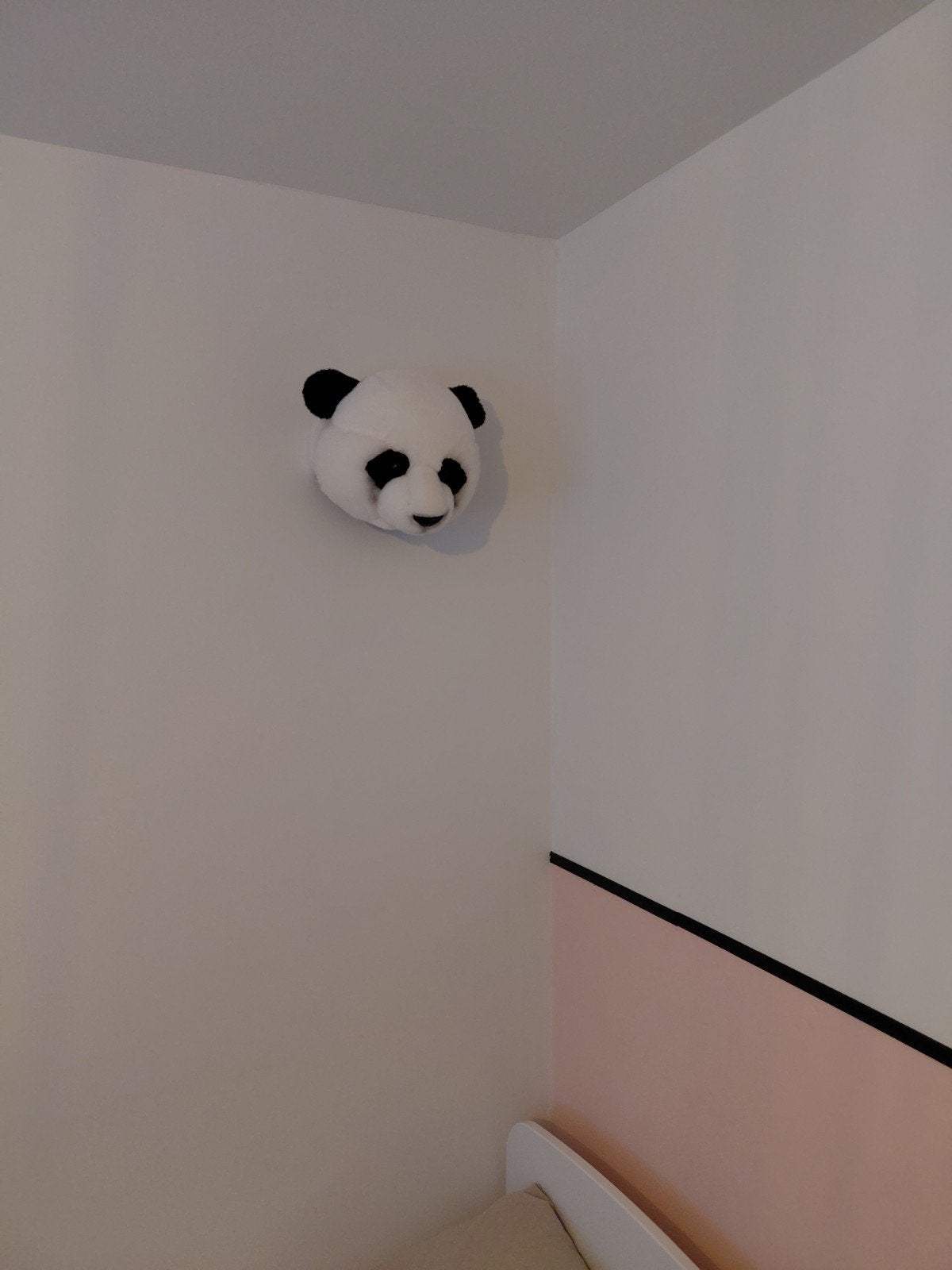 Panda Dierenhoofd Decoratie voor Kinderkamer - Pluche, Ophalen of Verzenden