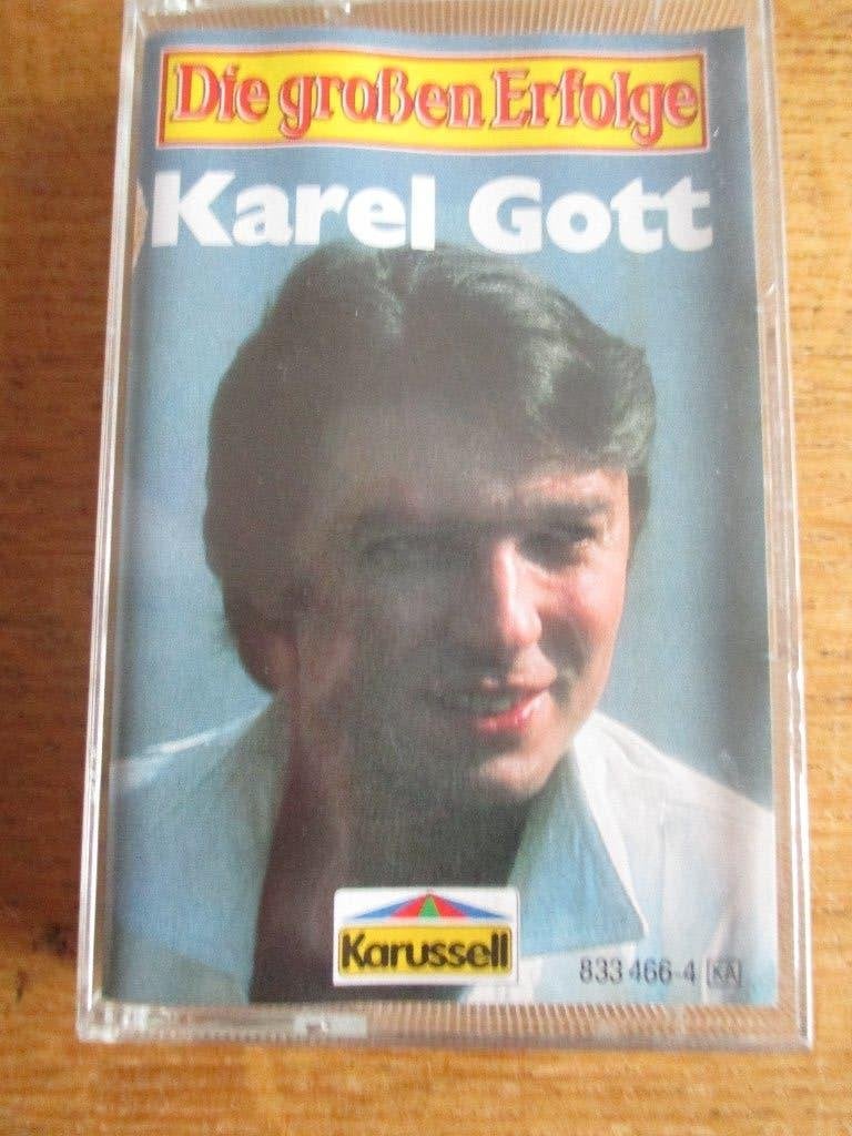 Orgineel cassettebandje "Karel Gott"., Ophalen of Verzenden, Zo goed als nieuw, Origineel, 1 bandje