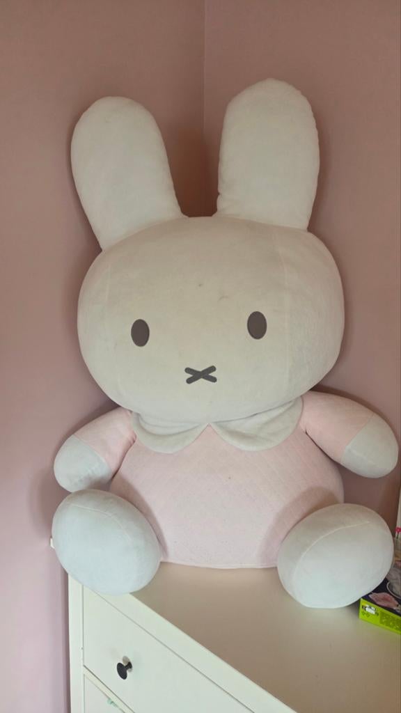 Grote Nijntje Knuffel XXL (circa 1 meter), Ophalen, Konijn, Nijntje, Zo goed als nieuw