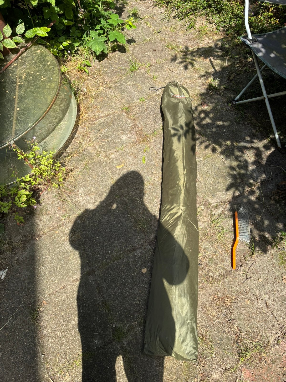 Karper visspullen, Ophalen, Gebruikt, Complete hengel