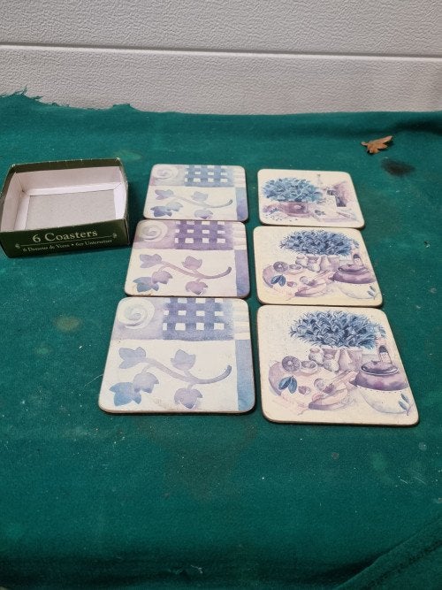 onderzetters coasters 6x, Ophalen of Verzenden, 'T Olde Gre-j, Info@toldegrej.nl, Endepoelstraat 20f Didam