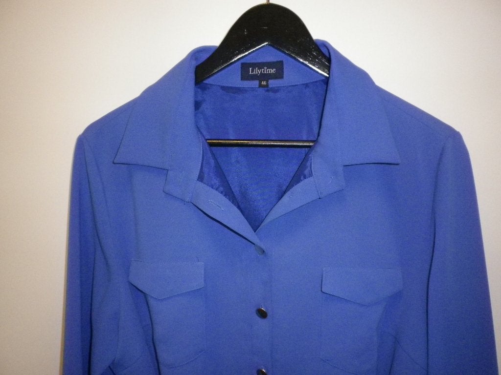 Lilytime jurk maat 46, Kleding | Dames, Maat 46/48 (XL) of groter, Ophalen of Verzenden, Zo goed als nieuw, Onder de knie