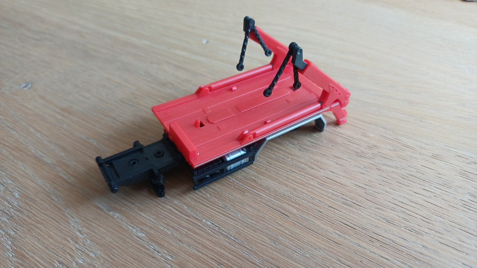 Herpa chassis met portaalarm opbouw voor puinbakken, Hobby en Vrije tijd, Modelauto's | 1:87, Ophalen of Verzenden, Nieuw, Bus of Vrachtwagen