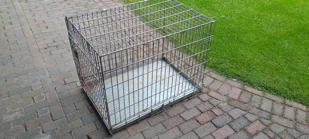 Hondenbenches gegalvaniseerd. 75x52x60, Ophalen
