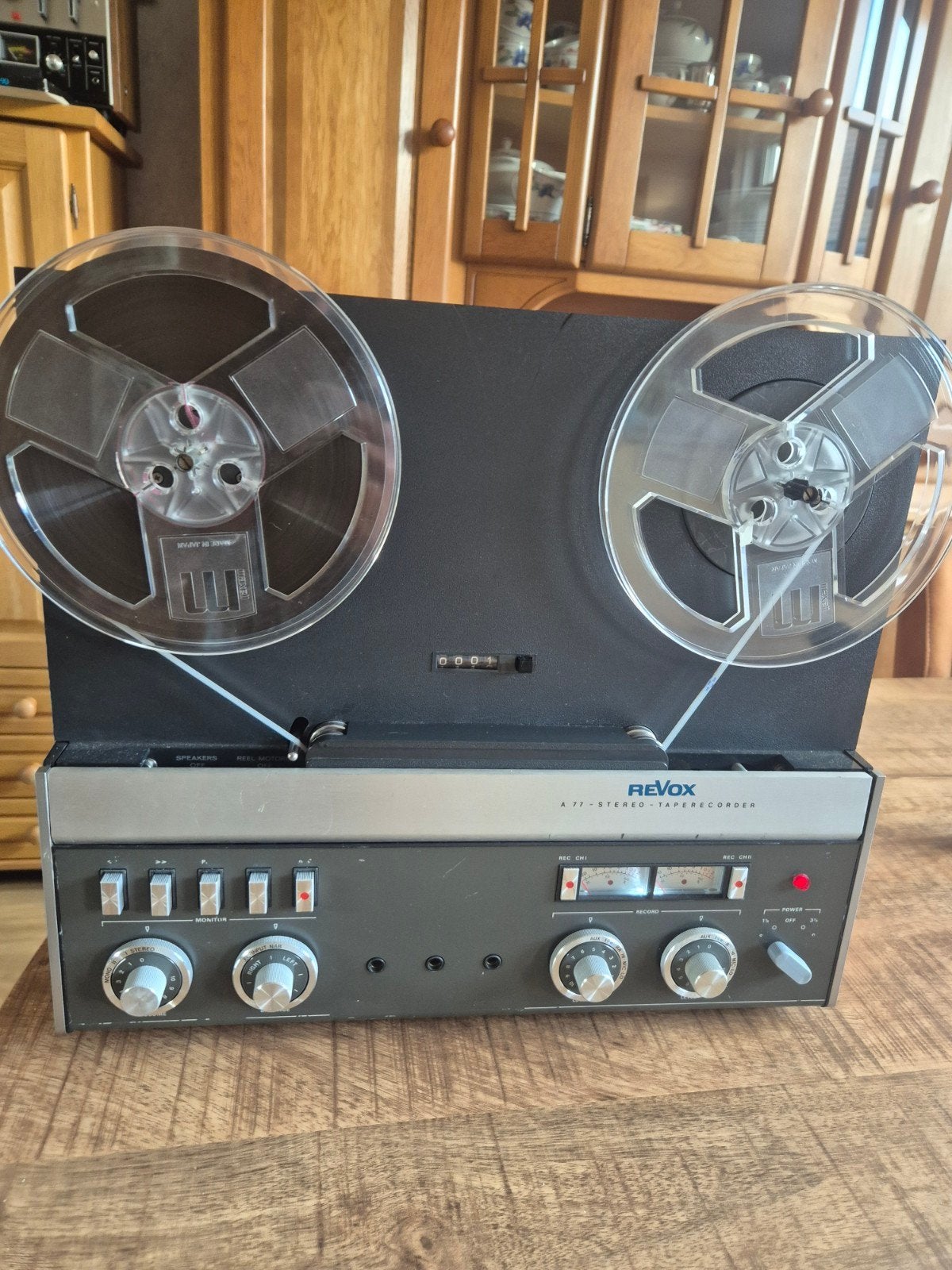 te koop: Revox a77 mk1V 2spoor., Audio, Tv en Foto, Ophalen of Verzenden