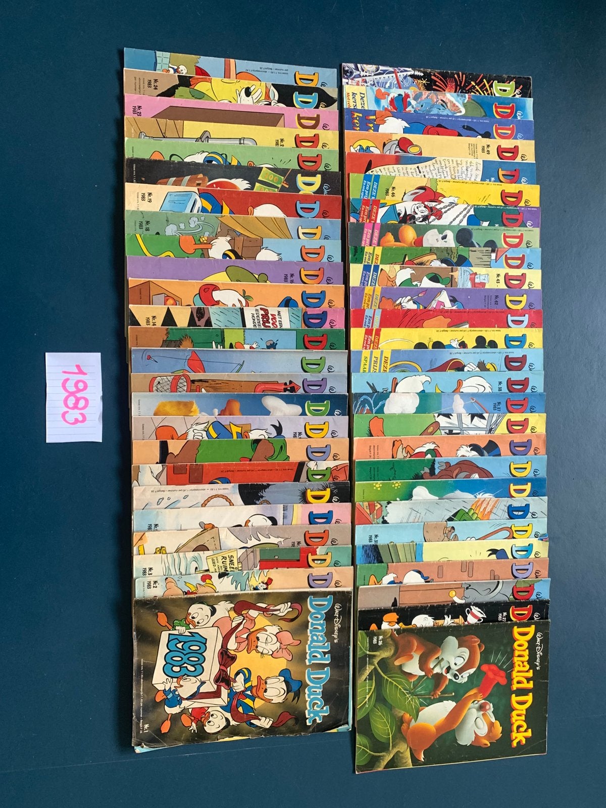 Donald Duck jaargang 1983 COMPLEET, Gelezen, Complete serie of reeks, Europa, Ophalen of Verzenden