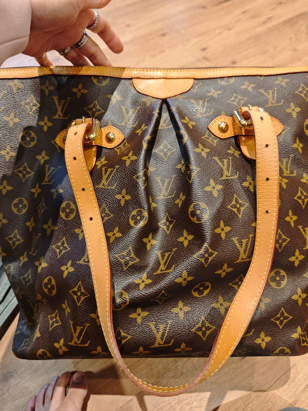 Louis Vuitton Monogram Shopper Tas, Ophalen of Verzenden, Shopper