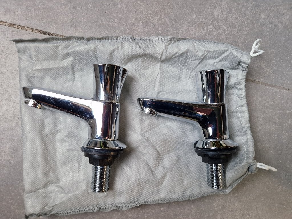 Fonteinkraan, Doe-het-zelf en Verbouw, Ophalen, Nieuw, Chroom, Kraan