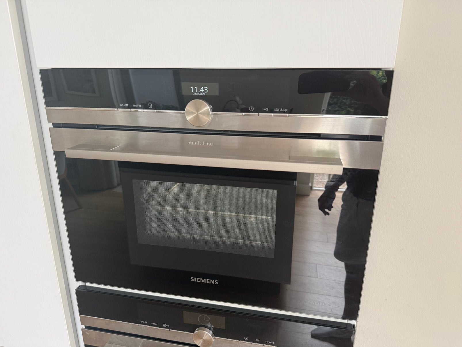 Siemens IQ700 Studioline Stoomoven - Zgan, Witgoed en Apparatuur, Ovens, Ophalen, Siemens, Inbouw, 55 tot 60 cm