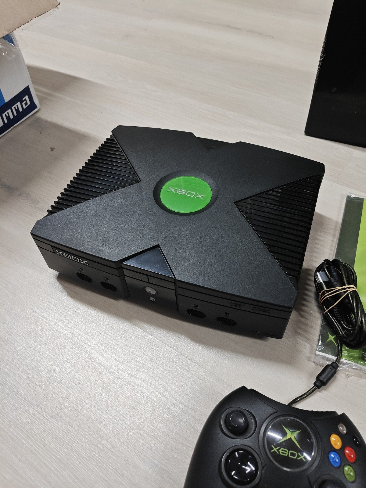 Originele Xbox Classic Console CIB, Spelcomputers en Games, Met games, Ophalen of Verzenden, Zo goed als nieuw, Support@microsoft.com
