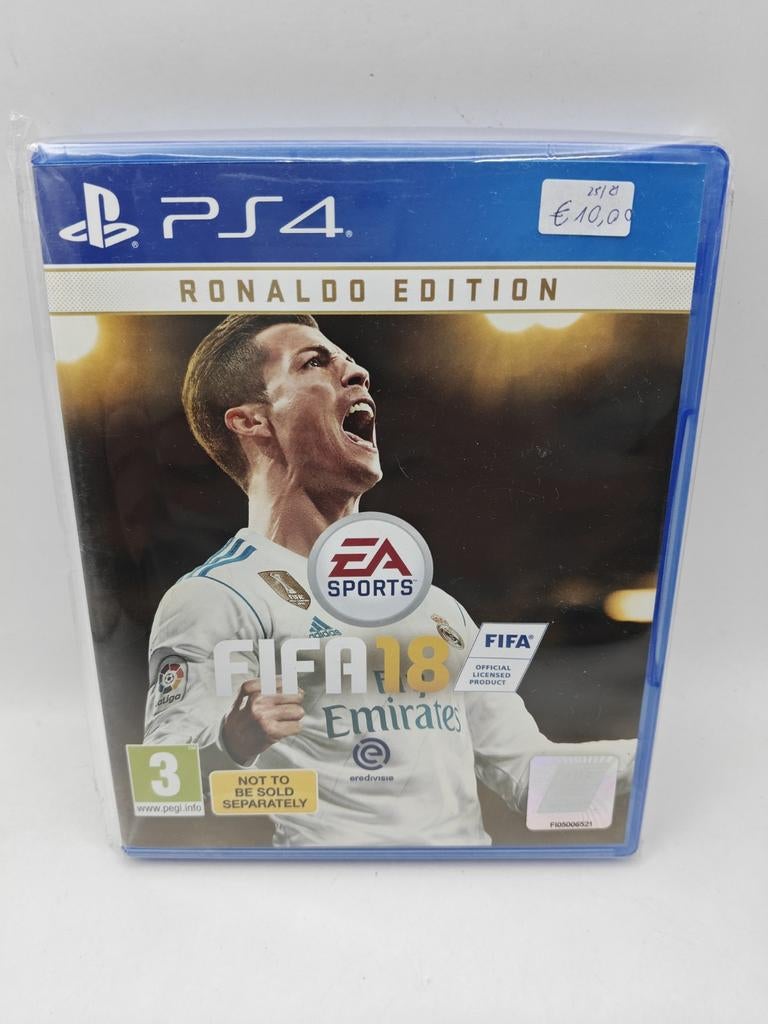 FIFA 18 Ronaldo Edition PS4, ., Ophalen of Verzenden, Zo goed als nieuw, .