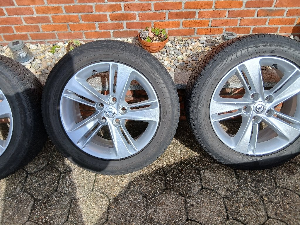 Originele velgen opel insignia 5x115 17 inch, Ophalen, Velg(en), 17 inch, Zomerbanden