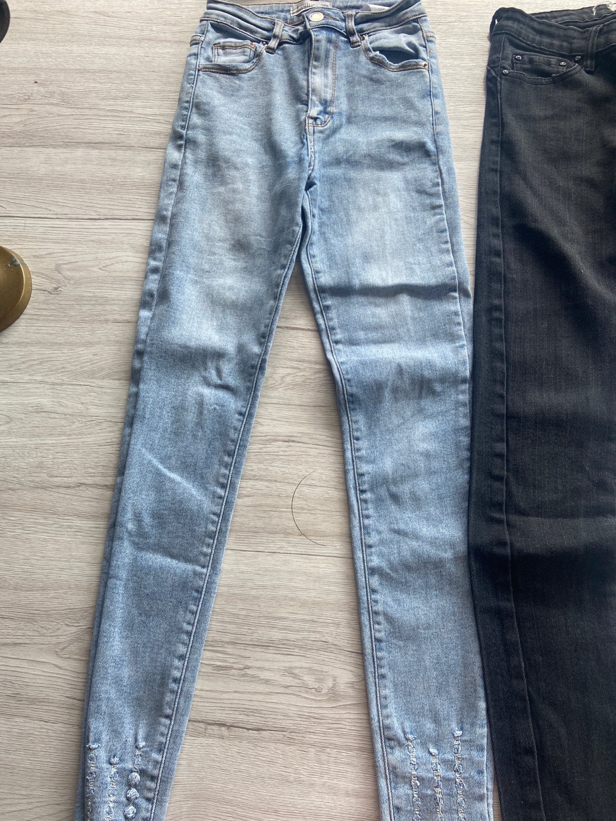 4 Broeken maat 36 (S) - Laulia, Esmara, Zara, Ophalen of Verzenden, Gedragen, Maat 36 (S), Blauw