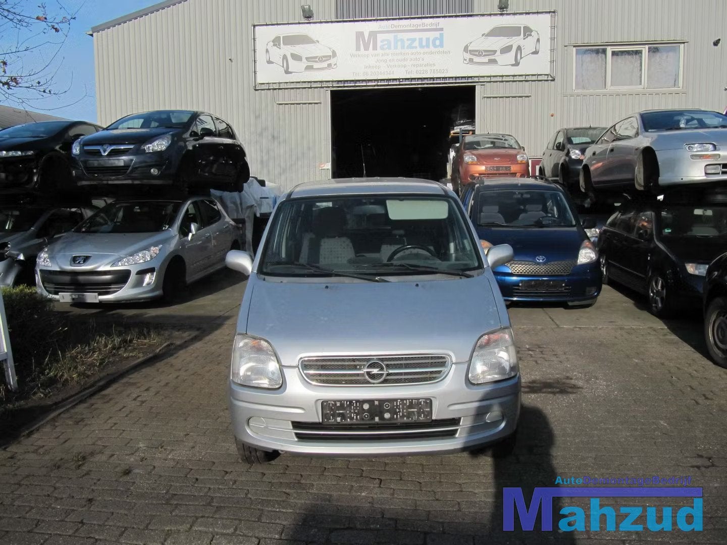 2002 Opel Agila 1.2 16V Demontage Sloop in onderdelen (239), Gebruikt, Opel Automobile GmbH, Ophalen of Verzenden, Kontakt@opel-infoservice.de