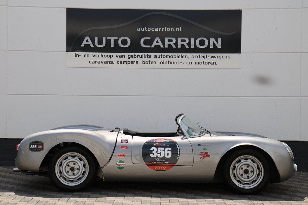Volkswagen 550 Spyder (replica Porsche) met softtop uniek !, Auto's, Volkswagen, 600 kg, Gebruikt, 4 cilinders, Cabriolet