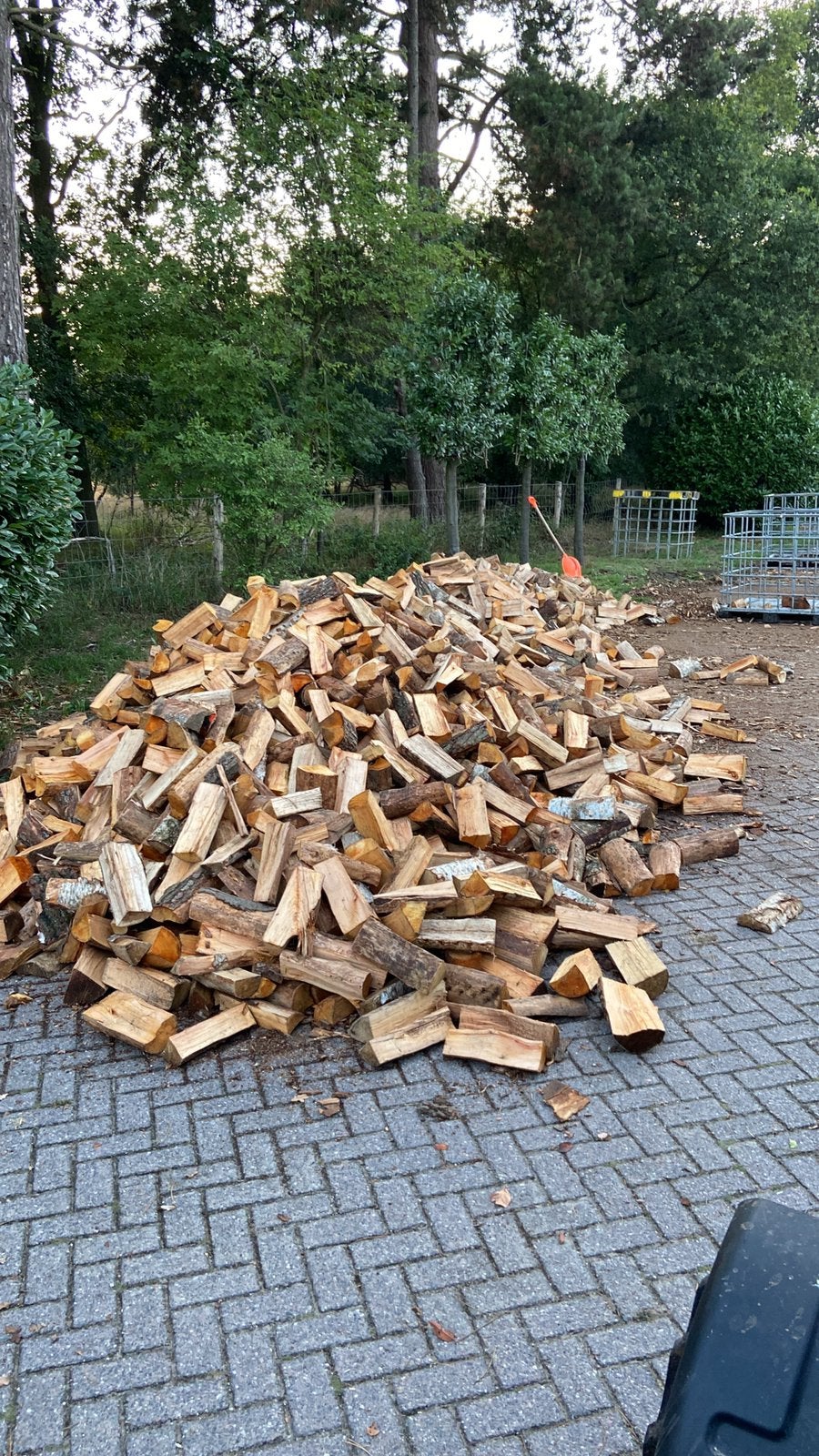 Droog haardhout esdoorn, Minder dan 3 m³, Ophalen