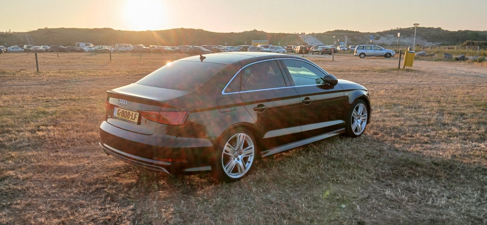 Audi A3 1.5 Tfsi 110KW COD Sedan 2016 Zwart, Auto's, Audi, Particulier, A3, ABS, Adaptieve lichten, Adaptive Cruise Control, Airbags