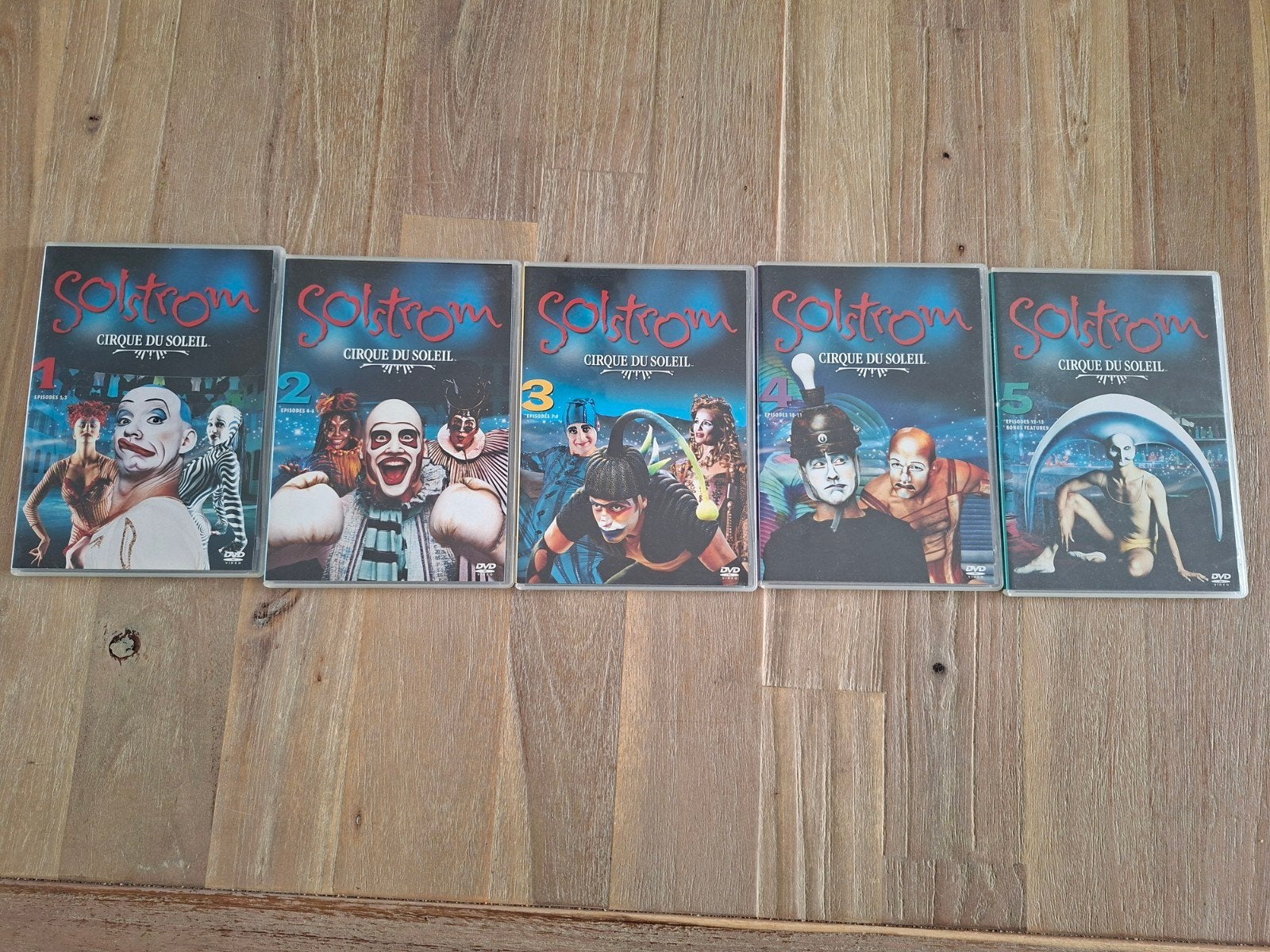DVD Cirque du soleil solstrom, Ophalen of Verzenden, Zo goed als nieuw