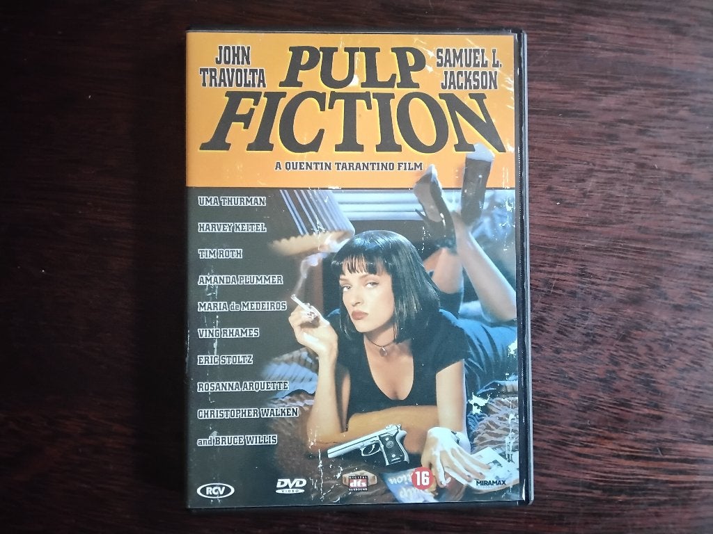 Pulp fiction, origineel, Engels, Vanaf 16 jaar, Nederlands, Actiethriller