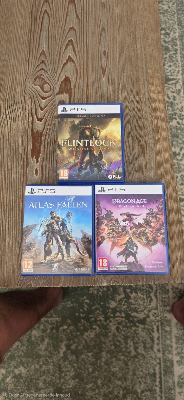 Atlas Fallen, Flintlock , Dragon Age veilguard  ps5 games, Spelcomputers en Games, Games | Sony PlayStation Vita, 1 speler, Ophalen of Verzenden