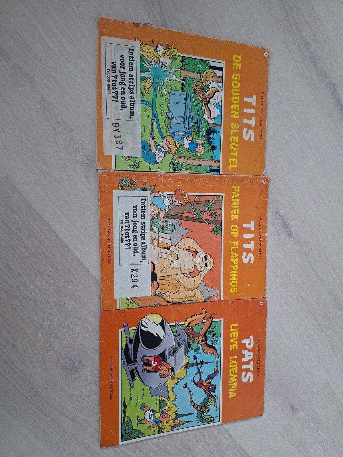 Tits en Pats stripboeken - Willy Vandersteen, Meerdere stripboeken, Ophalen of Verzenden, Gelezen, Willy Vandersteen