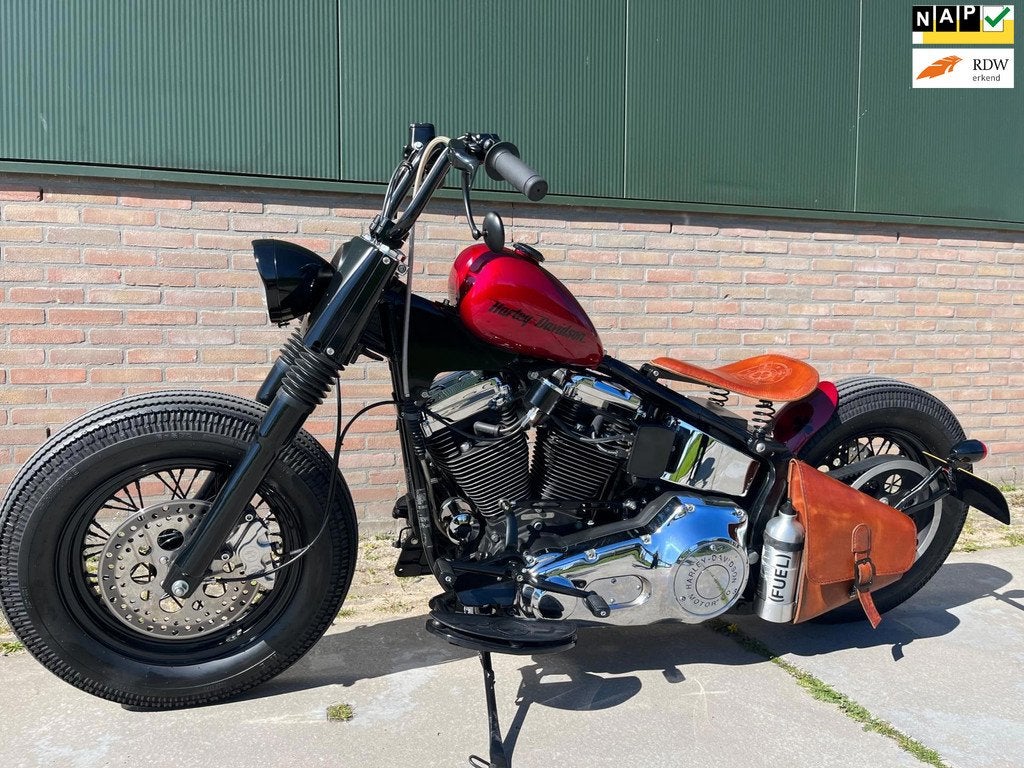 Harley Davidson Chopper FLSTC H Old School Bobber Uniek, Motoren, Motoren | Harley-Davidson, Particulier, Chopper, 12 t/m 35 kW