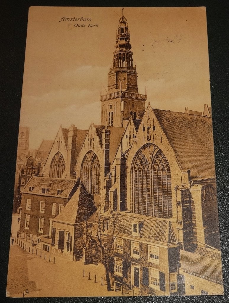 Amsterdam - Oude Kerk - KAm05, Verzamelen, Verzenden, Voor 1920, Gelopen, Noord-Holland