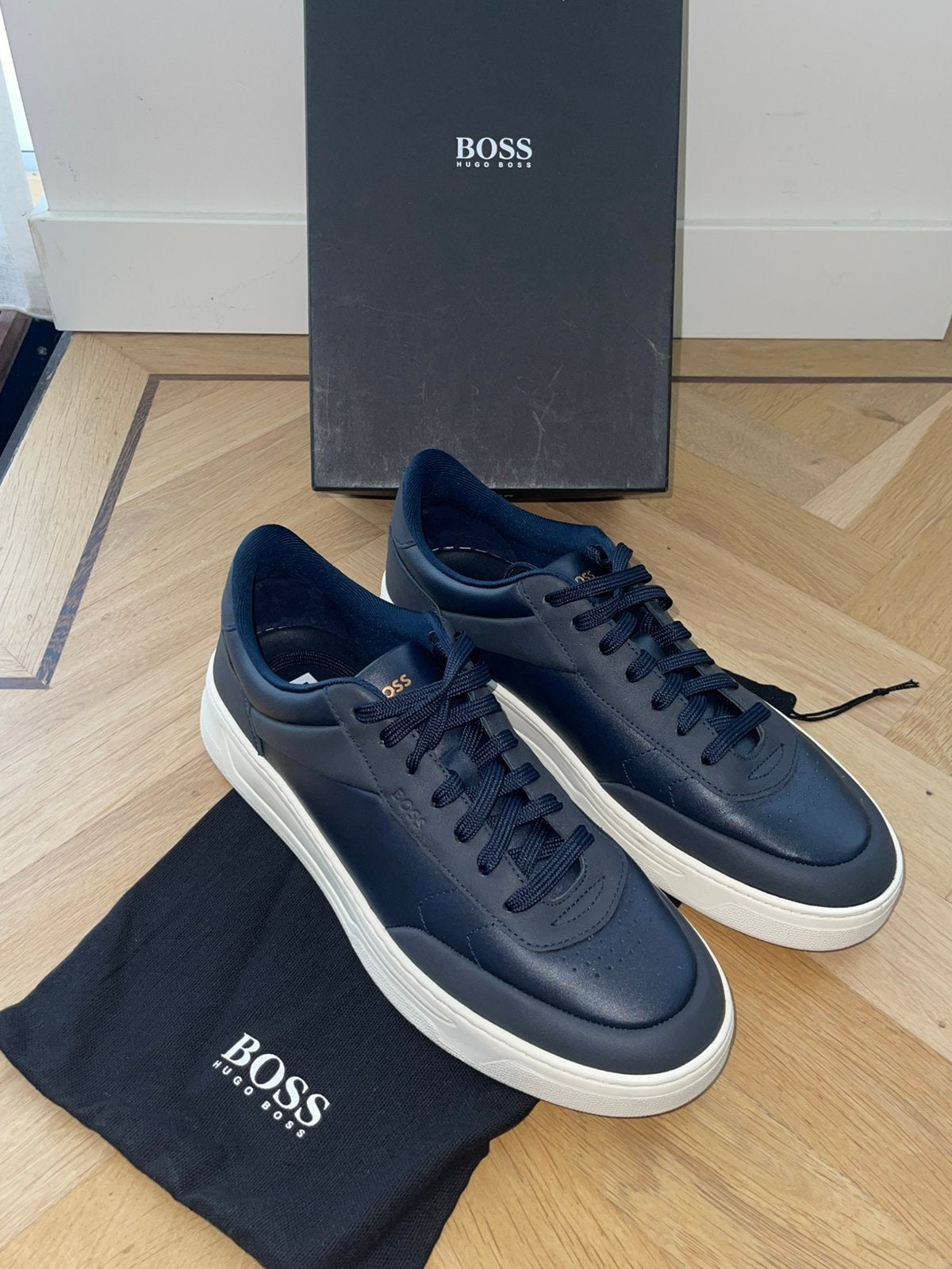 Nieuw Hugo Boss Sneakers – Maat 44, Kleding | Heren, Blauw, Nieuw, Ophalen of Verzenden, Sneakers of Gympen