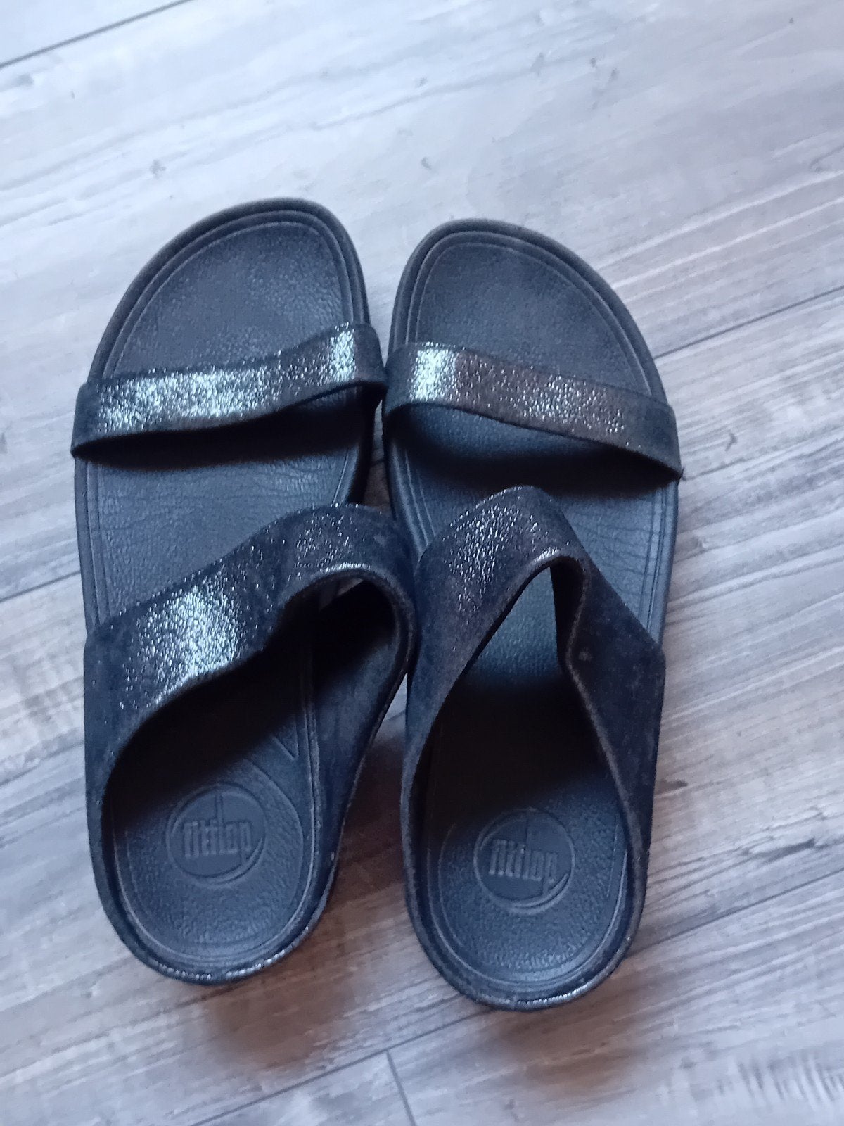 Fittlop slippers maat 38, Ophalen of Verzenden, Zo goed als nieuw, Schoenen