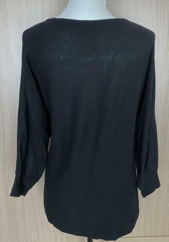 Monsoon trui maat 46 /XL [v], Kleding | Dames, Ophalen of Verzenden, Zo goed als nieuw, Maat 46/48 (XL) of groter, Zwart