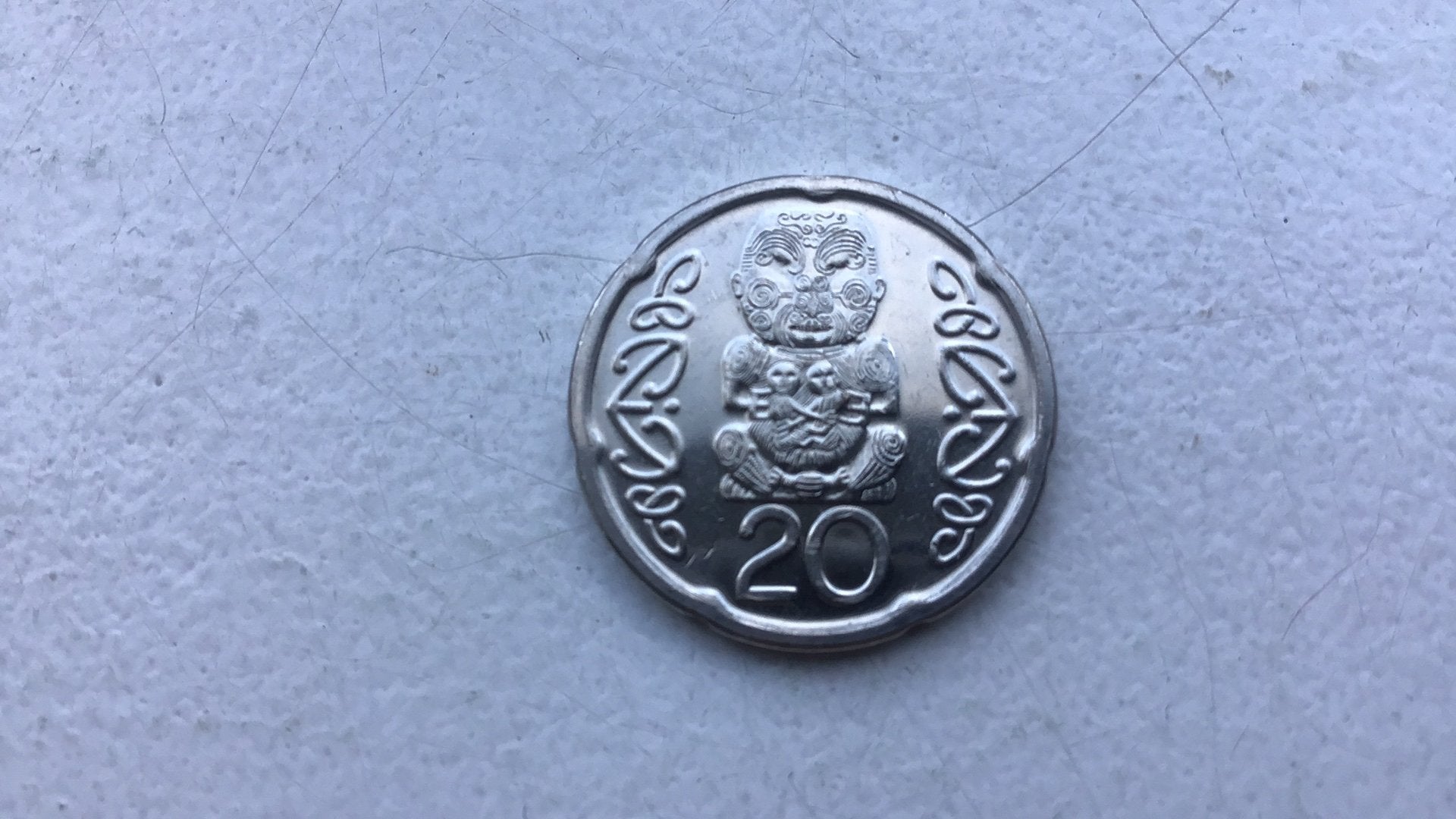 New zealand 20 cent 2008., Ophalen of Verzenden