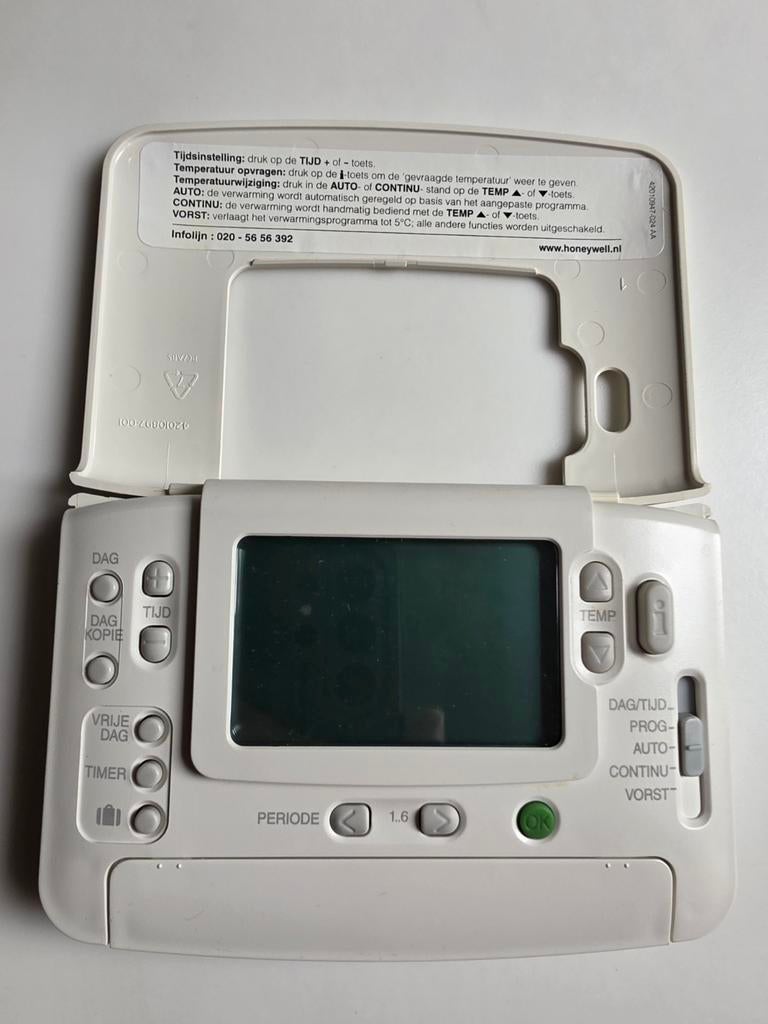 Honeywell CM907 Klokthermostaat - Gebruikt, Doe-het-zelf en Verbouw, Thermostaten, Ophalen of Verzenden, Slimme thermostaat, Gebruikt