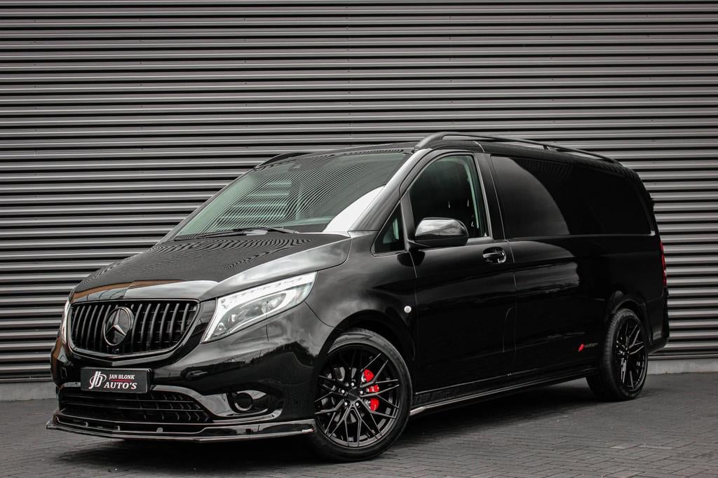 Mercedes-Benz Vito 225PK EXTRA LANG JB- EDITION FULL BLACK /, Automaat, Achterwielaandrijving, 4 cilinders, Zwart