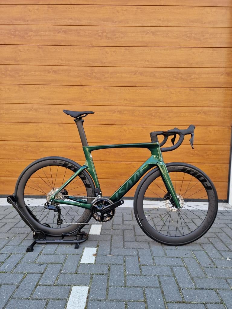 Isaac Meson 105 DI2 Jade Green L 2026 van 5199 voor 4499!, Fietsen en Brommers, Fietsen | Racefietsen, Overige merken, 28 inch