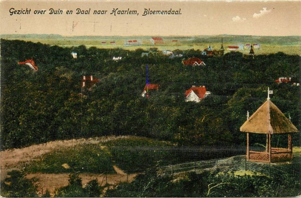 388-487-017 Bloemendaal, Verzenden, Voor 1920, Noord-Holland