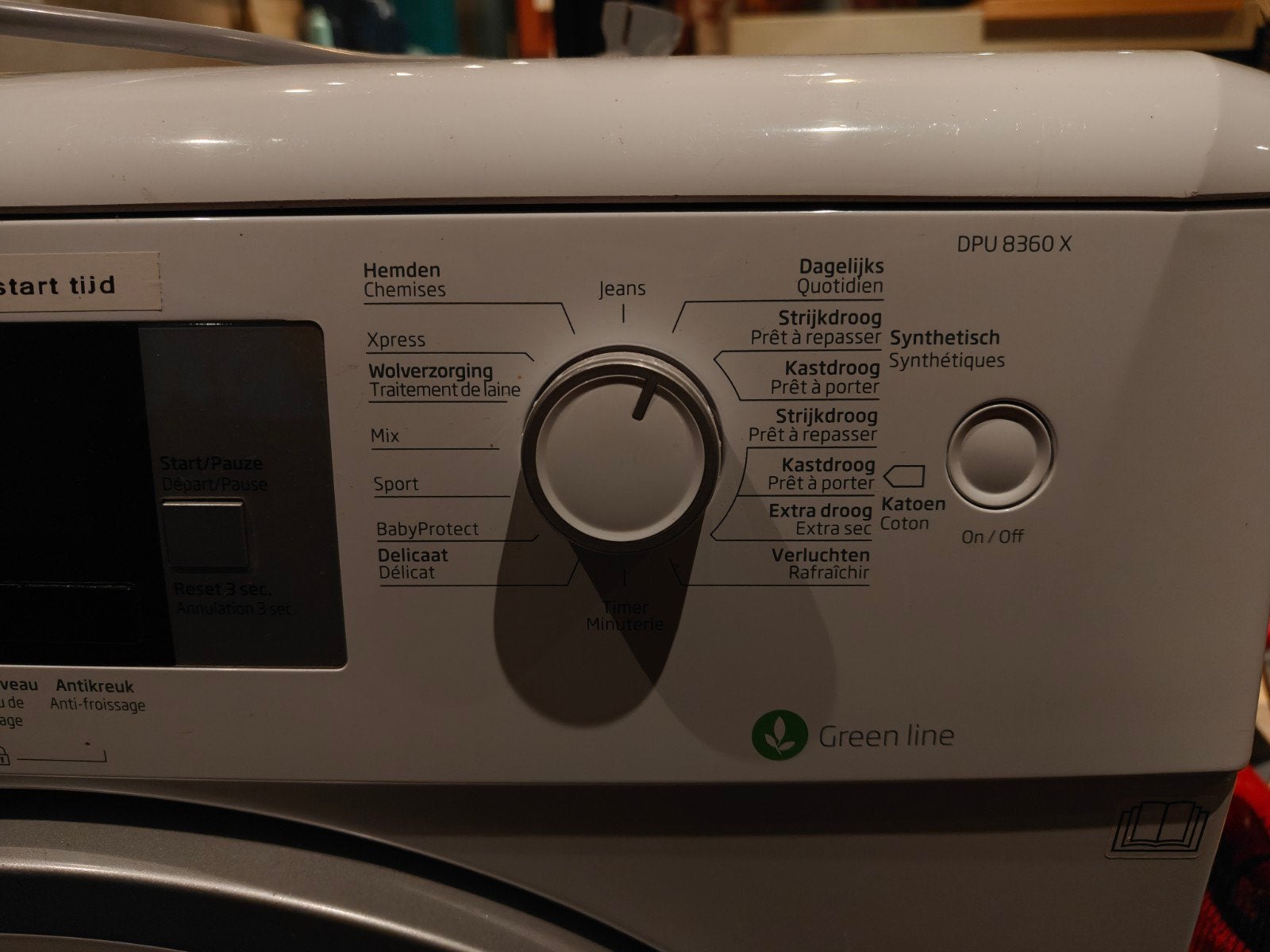 Foto 3 van Beko DPU 8360 X Warmtepompdroger - 7 jaar oud