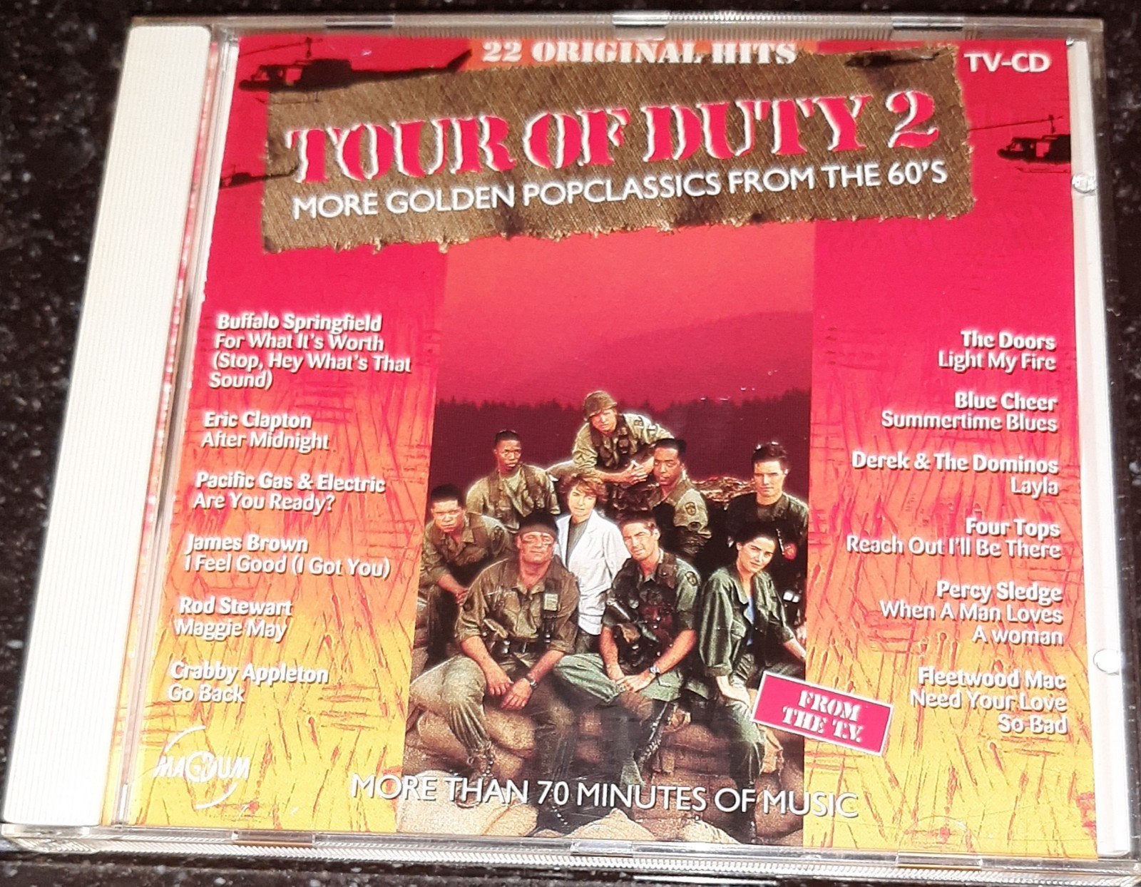 Tour of duty 2, Ophalen of Verzenden, Zo goed als nieuw, Pop, Album