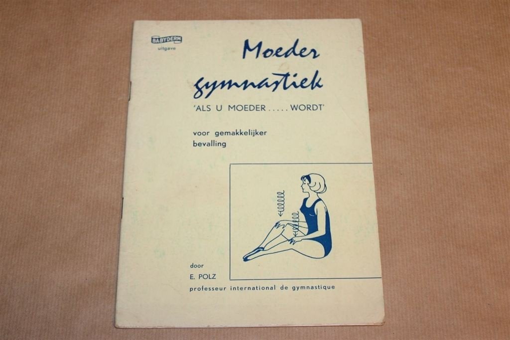 Moeder gymnastiek - Reclame-uitgave Babyderm 1960 !!, Ophalen of Verzenden, Zo goed als nieuw