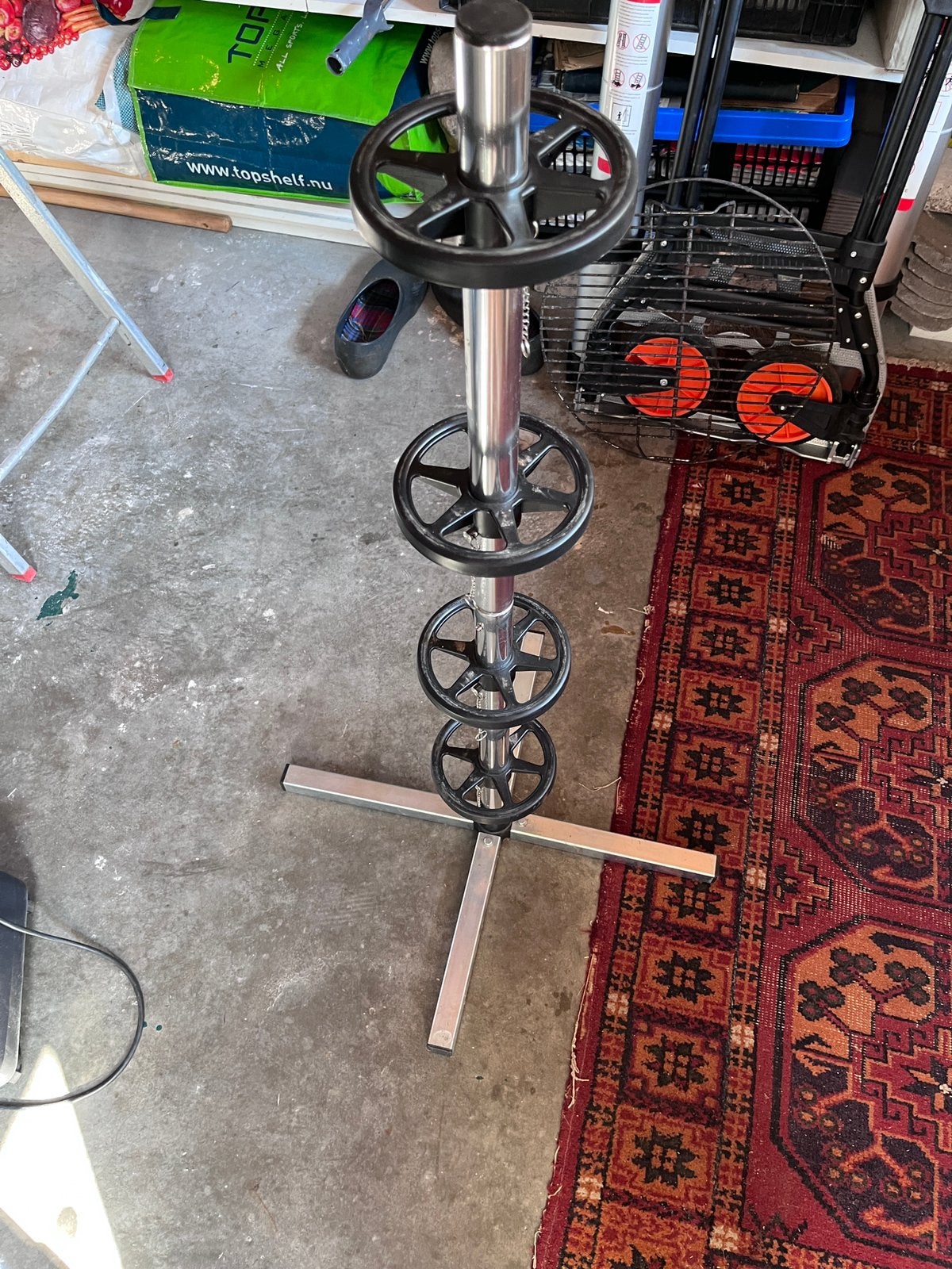 Velgenboom/banden opbergrek met hoes, Auto diversen, Velgenbomen, Ophalen, Zo goed als nieuw