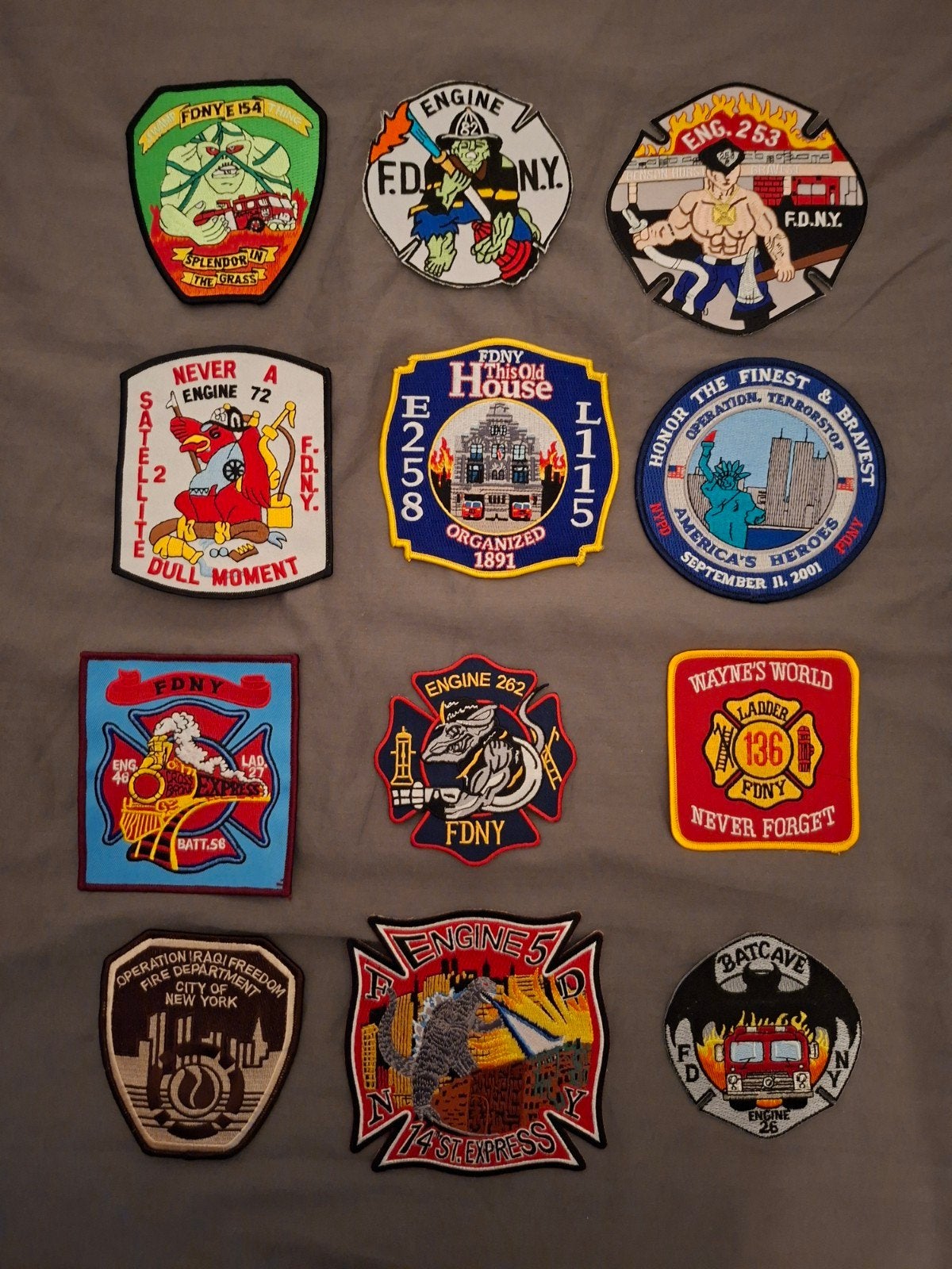 FDNY Brandweer Patches - Diverse Collectie, Ophalen of Verzenden, Nieuw