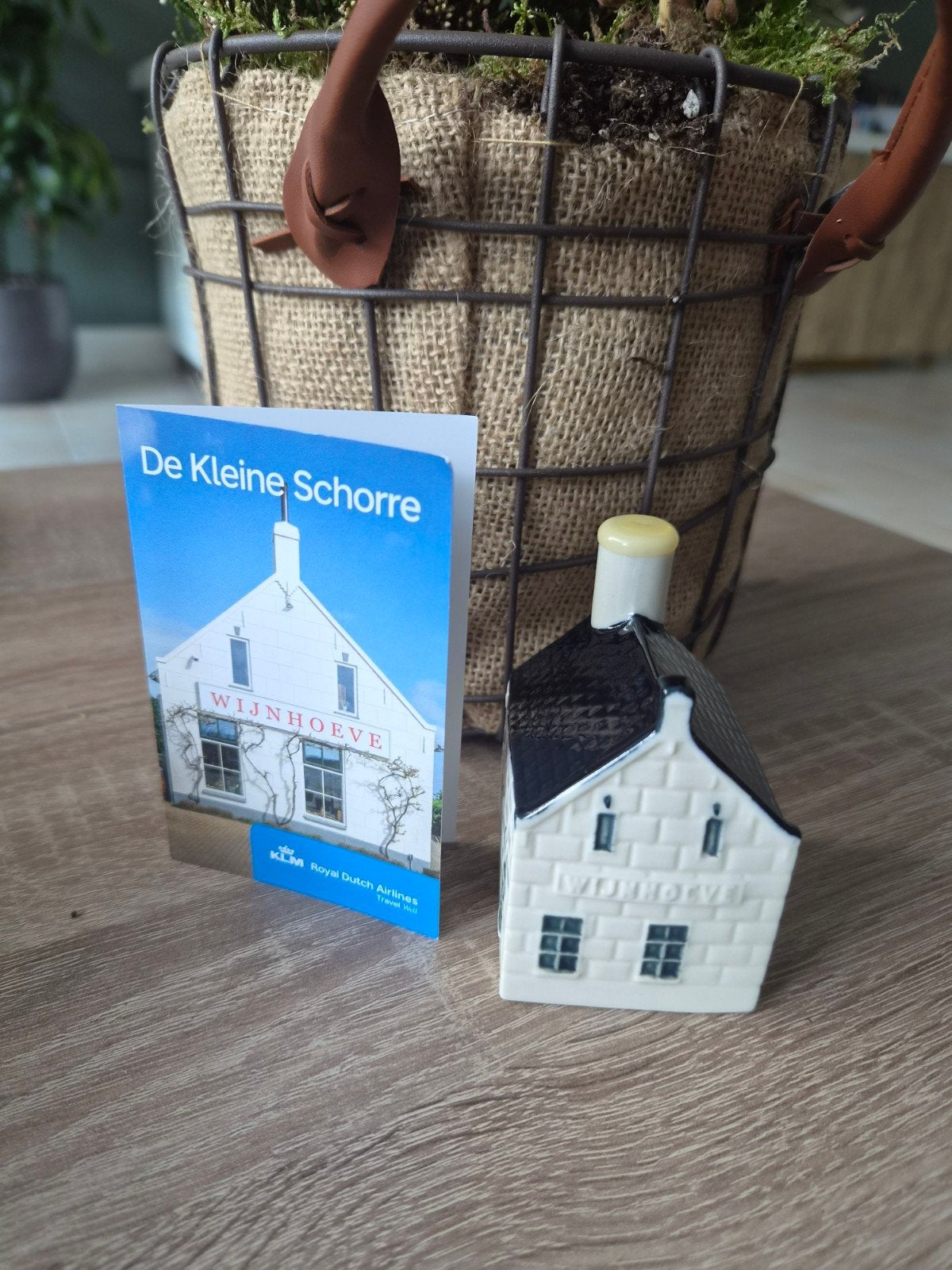 KLM huisje 107 De Kleine Schorre inclusief kaartje, Verzenden, Zo goed als nieuw, 81 t/m 91, Gevuld