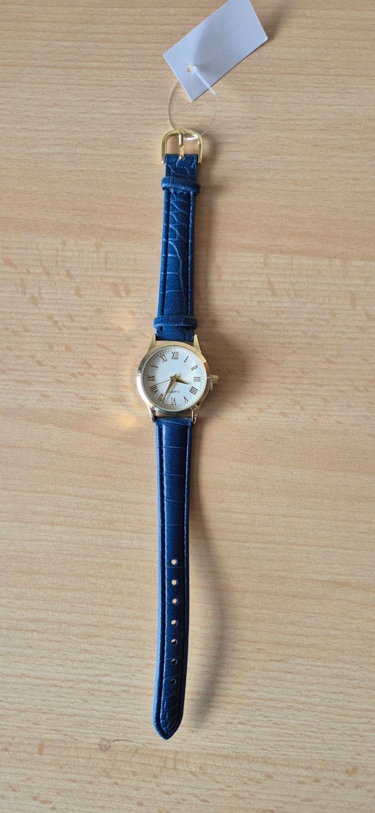 Nieuw blauw dames horloge, Ophalen of Verzenden, Nieuw, Polshorloge, Overige merken