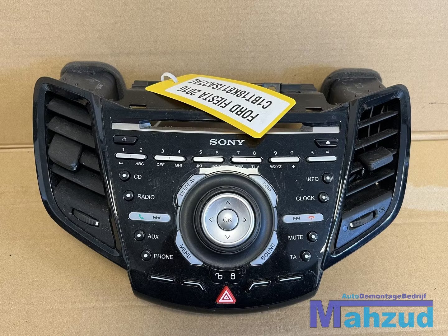 FORD FIESTA 6 radio cd speler 2008-2017, Auto-onderdelen, Gebruikt, Info@ford.com, Ophalen of Verzenden, Ford