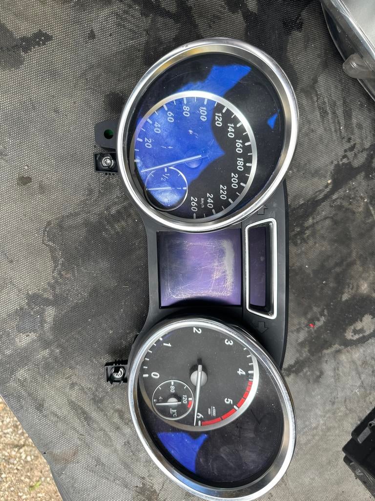 Mercedes ML W166 Dashboard Instrumentenpaneel 2012, Ophalen, Gebruikt, Mercedes-Benz